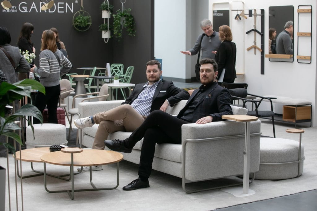 My Modern Home - właściciele na targach Meble Polska 2024 w Poznaniu