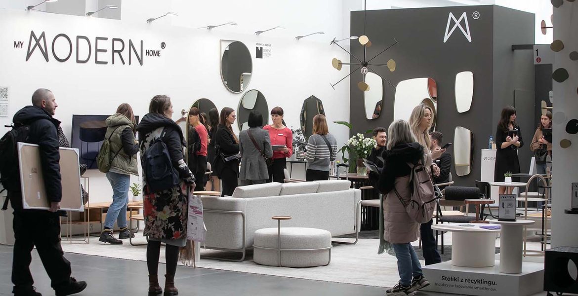 My Modern Home - stoisko na targach Meble Polska 2024 w Poznaniu