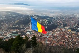 Rumunia, panorama Brasov.