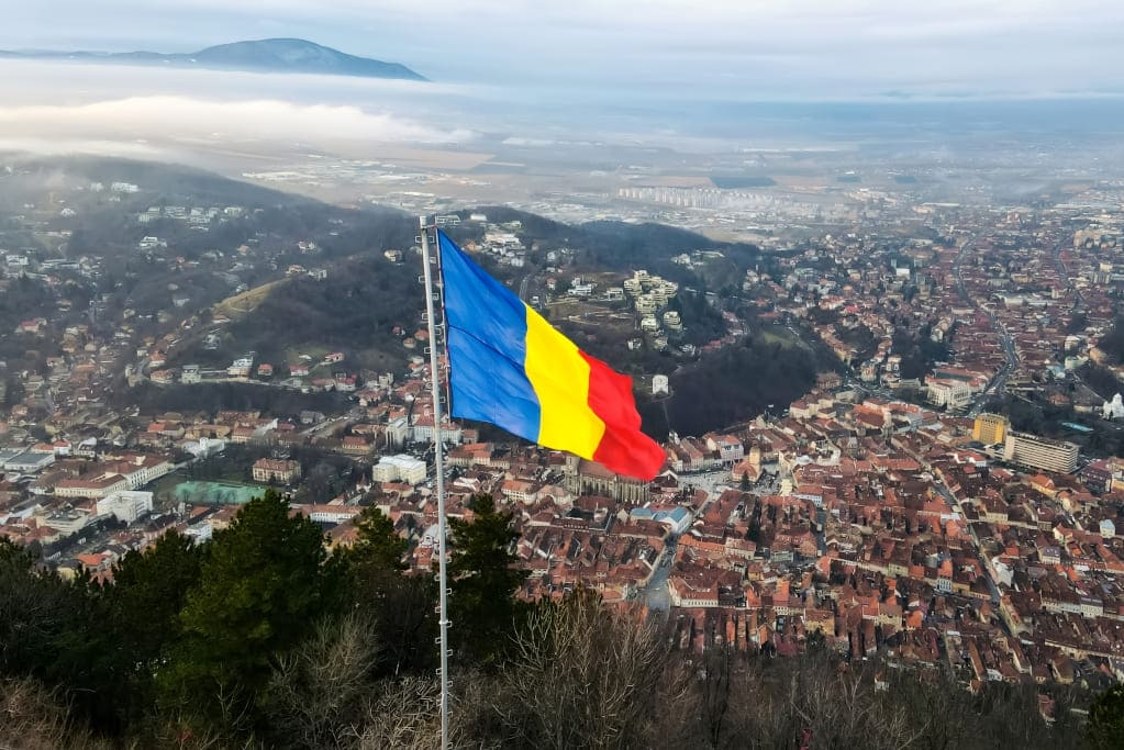 Rumunia, panorama Brasov.