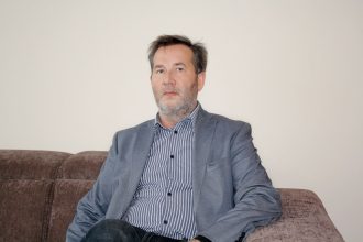 Waldemar Czarnocki, prezes Zarządu Pagedu Sklejki.