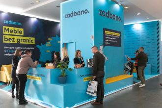 Stoisko firmy Zadbano na targach Meble Polska 2024