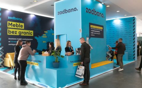 Stoisko firmy Zadbano na targach Meble Polska 2024