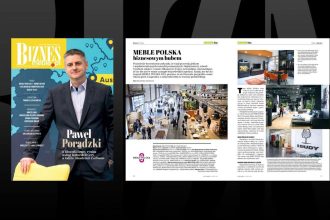 Kwietniowe wydanie BIZNES.meble.pl o targach i aktualnych branżowych wyzwaniach.