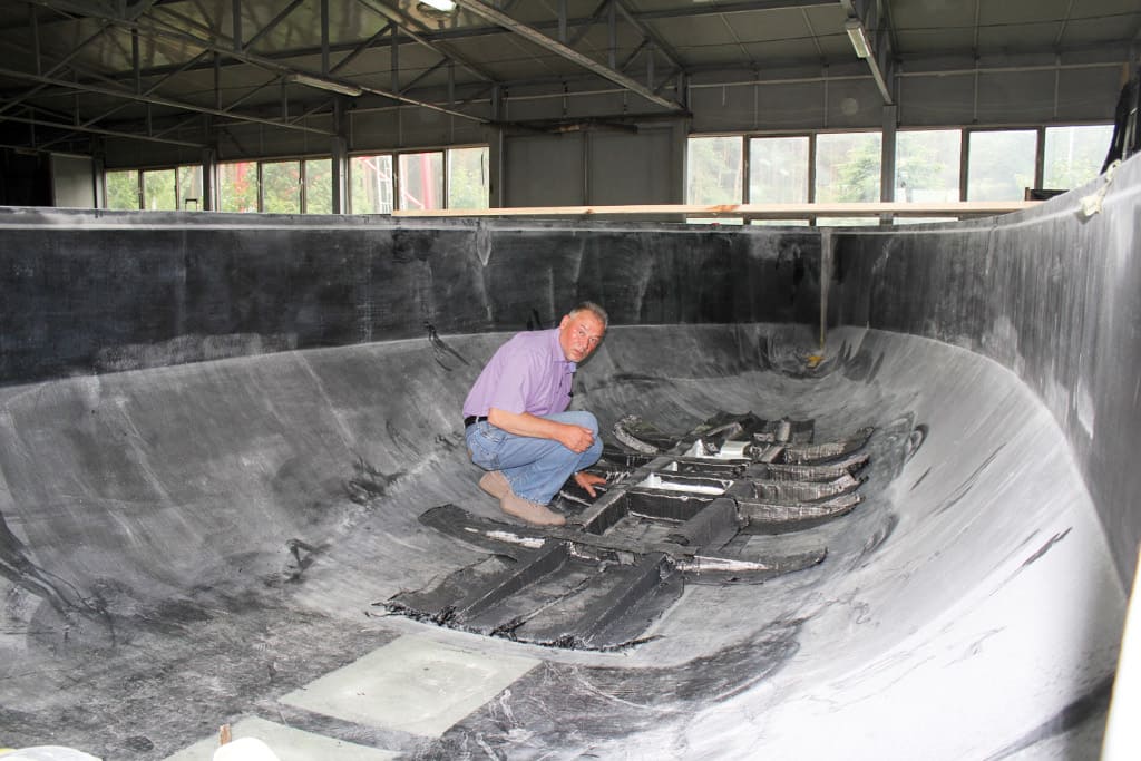 Edward Banaszak zaczynał od łódek. Później przyszedł czas na współprojektowanie łodzi.