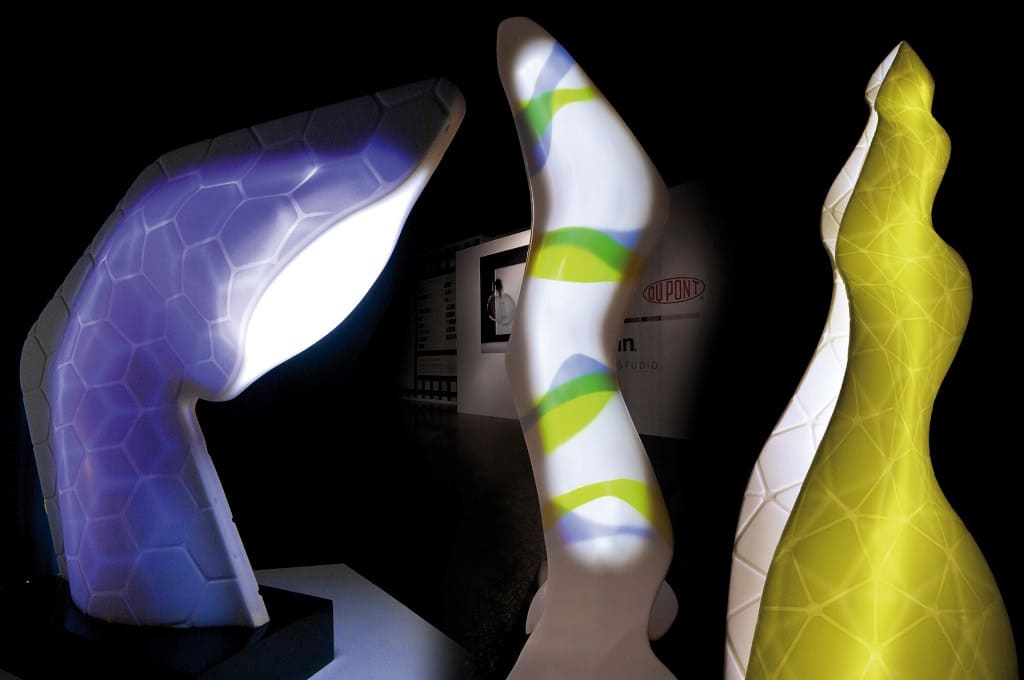 „Fin”, „Wakame”, „Shell”, proj. Przemysław Stopa dla DuPont/Acrea.