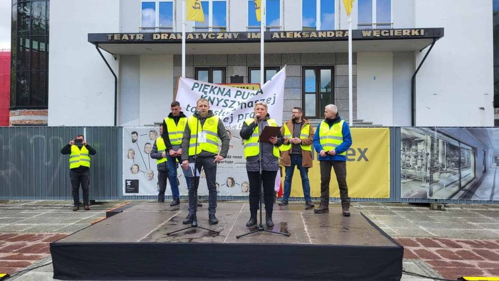 Protest Branży Drzewnej - Białystok - 16 kwietnia 2024 r.