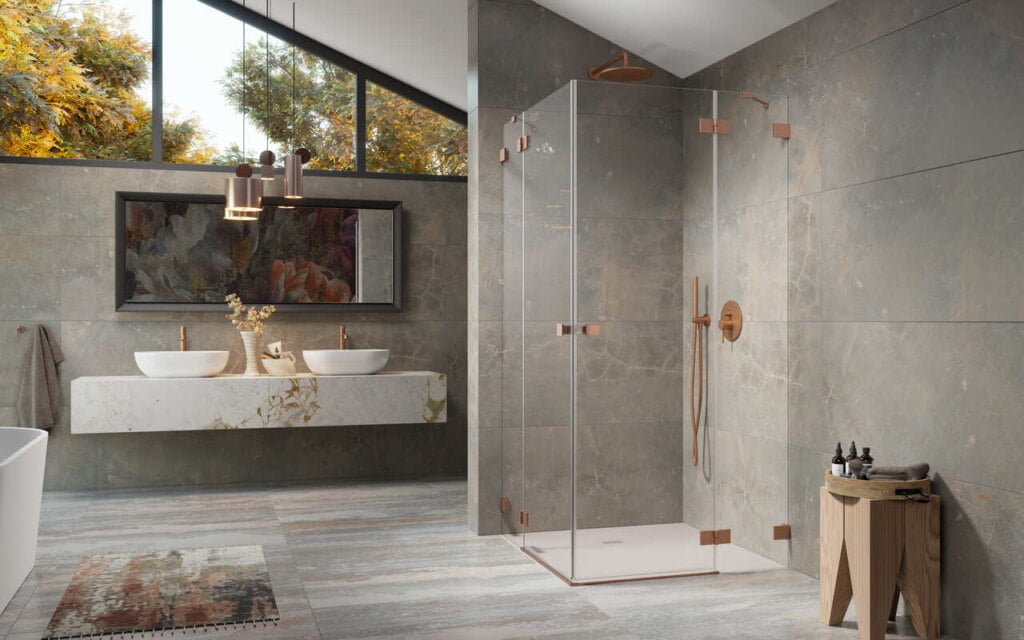 Kabina prysznicowa z serii Essenza Pro marki Radaway.