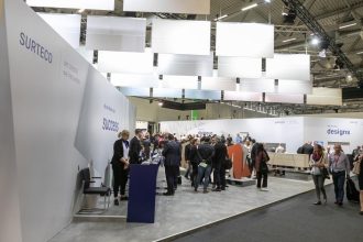 Stoisko SURTECO GROUP na targach interzum 2019.