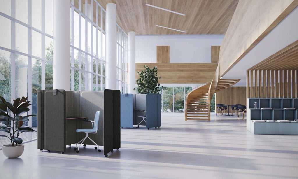 Brainy to mobilne stanowisko, które zaprojektował dla marki Nowy Styl Simon Schossböck. Służy do indywidualnej, skoncentrowanej pracy i można je samodzielnie przygotować w intuicyjny sposób.