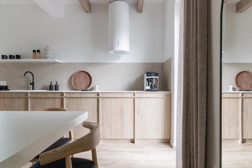 Styl japandi we wnętrzach domu.