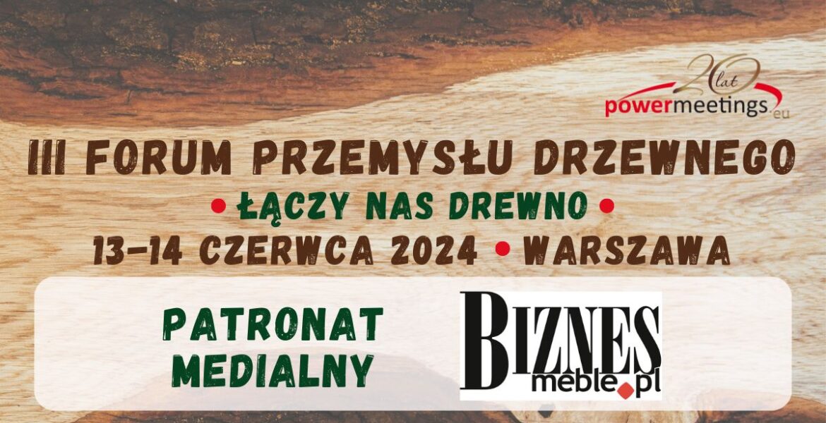 Forum Przemysłu Drzewnego - zaproszenie.