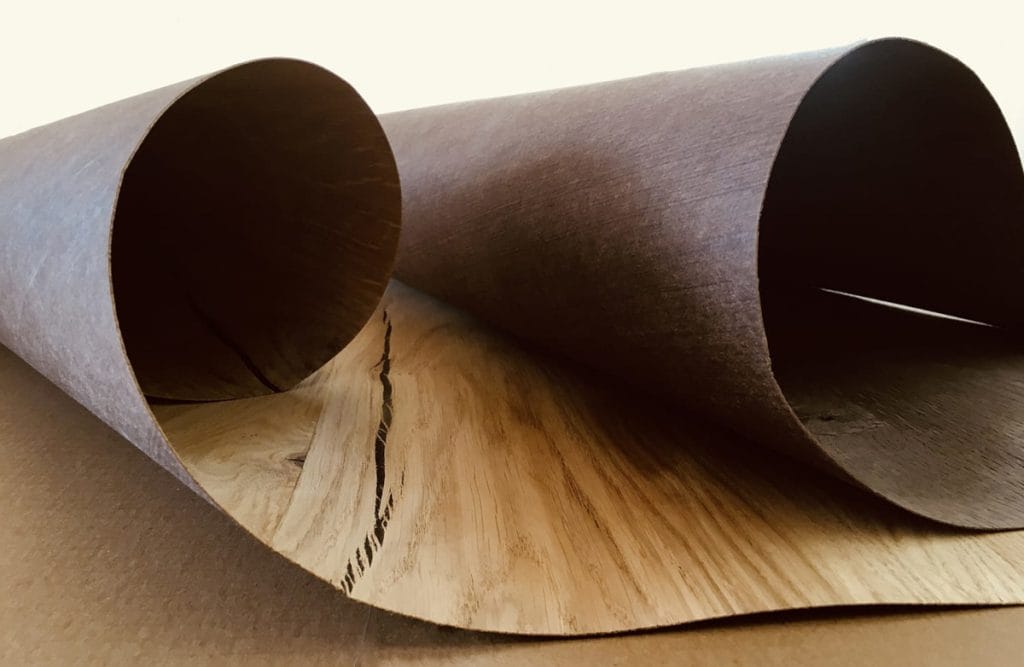 Gaber - zwinięty fornir