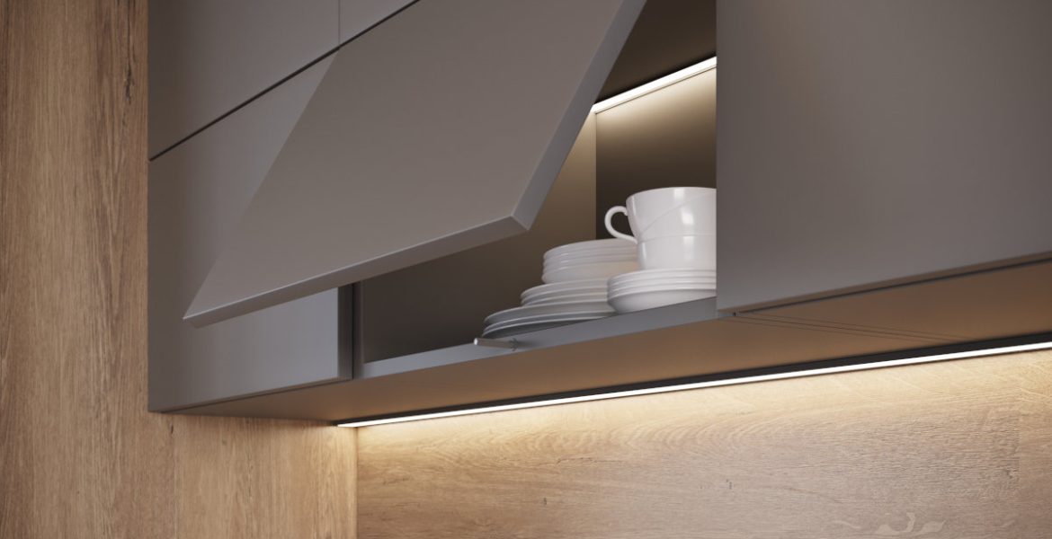 GTV - odbojnik SALTO NOVA wpuszczany antracyt