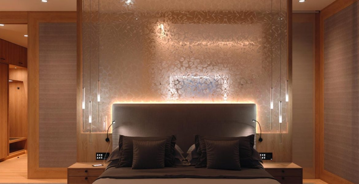 Hafele - oświetenie sypialni w hotelu