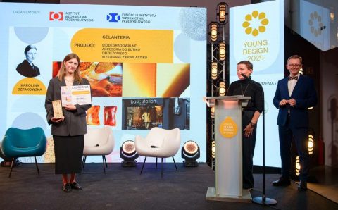 Wystawa Young Design 2024 to przegląd prac laureatów i finalistów konkursu, w tym zdobywczyni Nagrody Głównej - Karoliny Szpakowskiej.