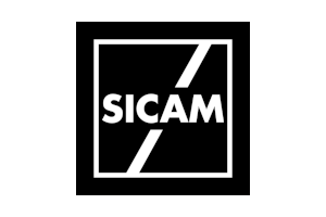 targi SICAM 2024 - czarno białe logo