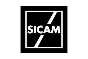targi SICAM 2024 - czarno białe logo