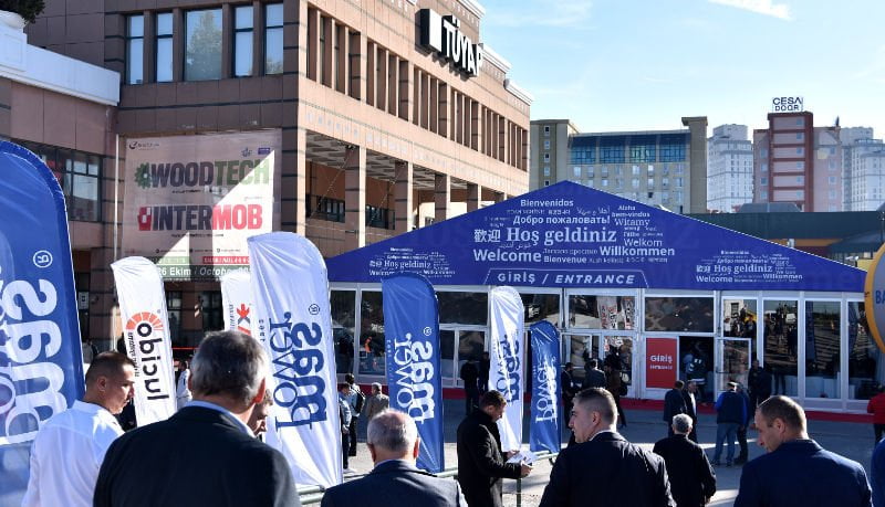 Ekspozycja targowa Woodtech 2024