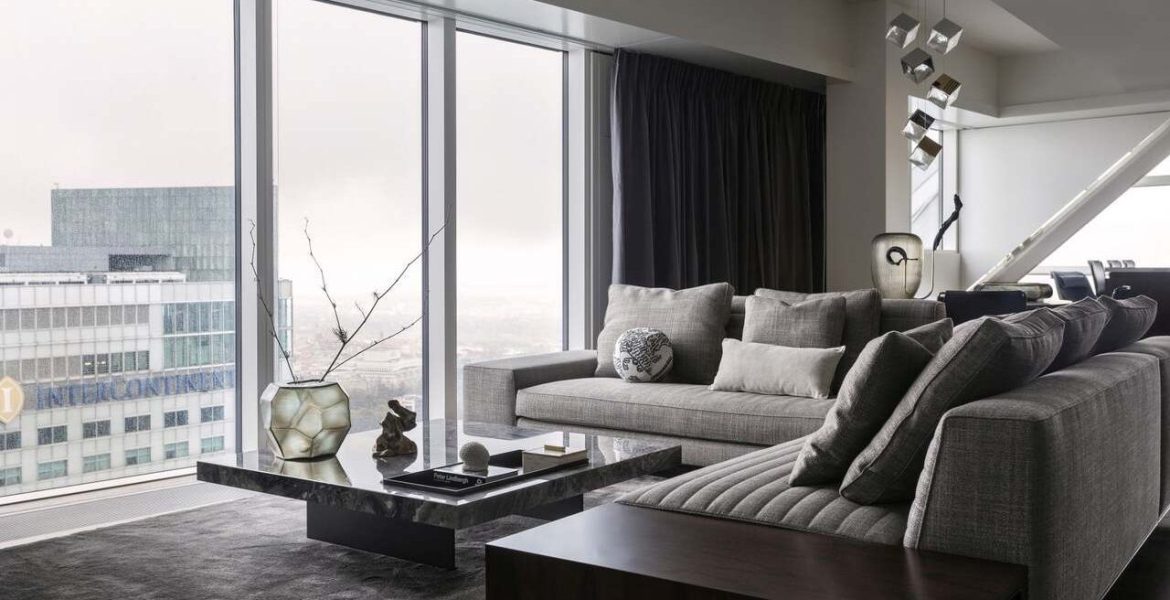 Złota 44, apartament projektu Weroniki Król i Marty Żebrowskiej-Wojczuk z pracowni MOW.design. Fot. Martyna Rudnicka, stylizacja Anna Salak.