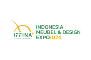 logo targów IFFINA 2024 , Targi Mebli i Wzornictwa w Indonezji 2024