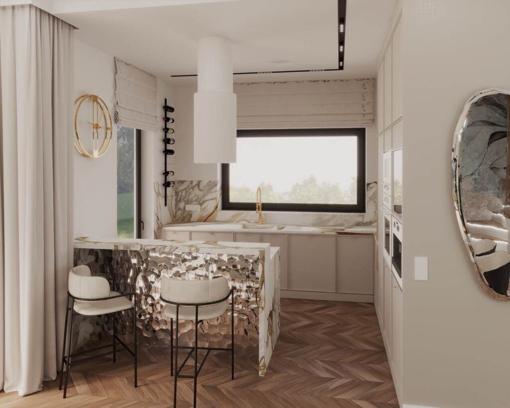 Kuchnia, proj. Interiorsy.