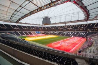 Stadion Eintracht Frankfurt to jedna z 10 aren piłkarskich zmagań podczas Euro 2024.