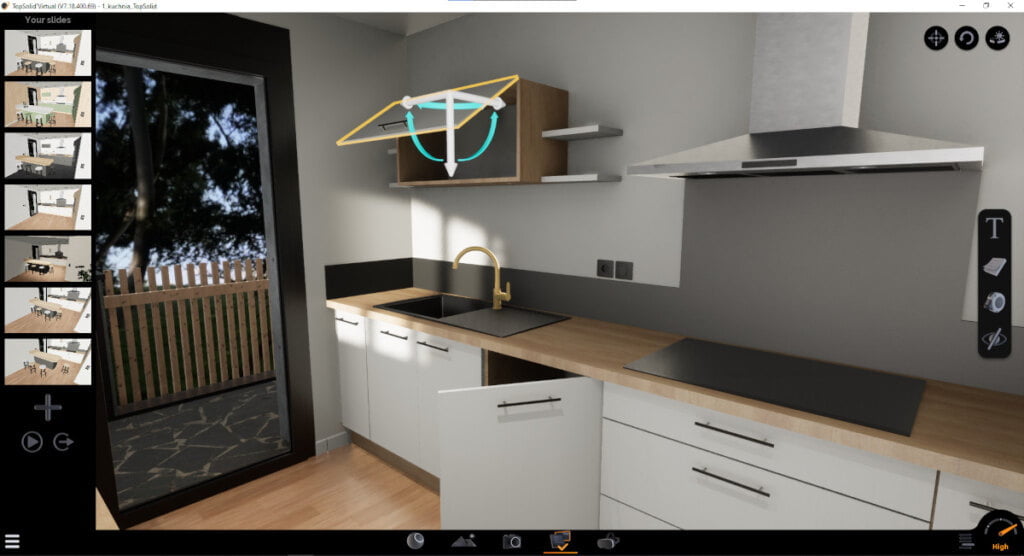 Topsolution - wizualizacja 2 - program do projektowania mebli