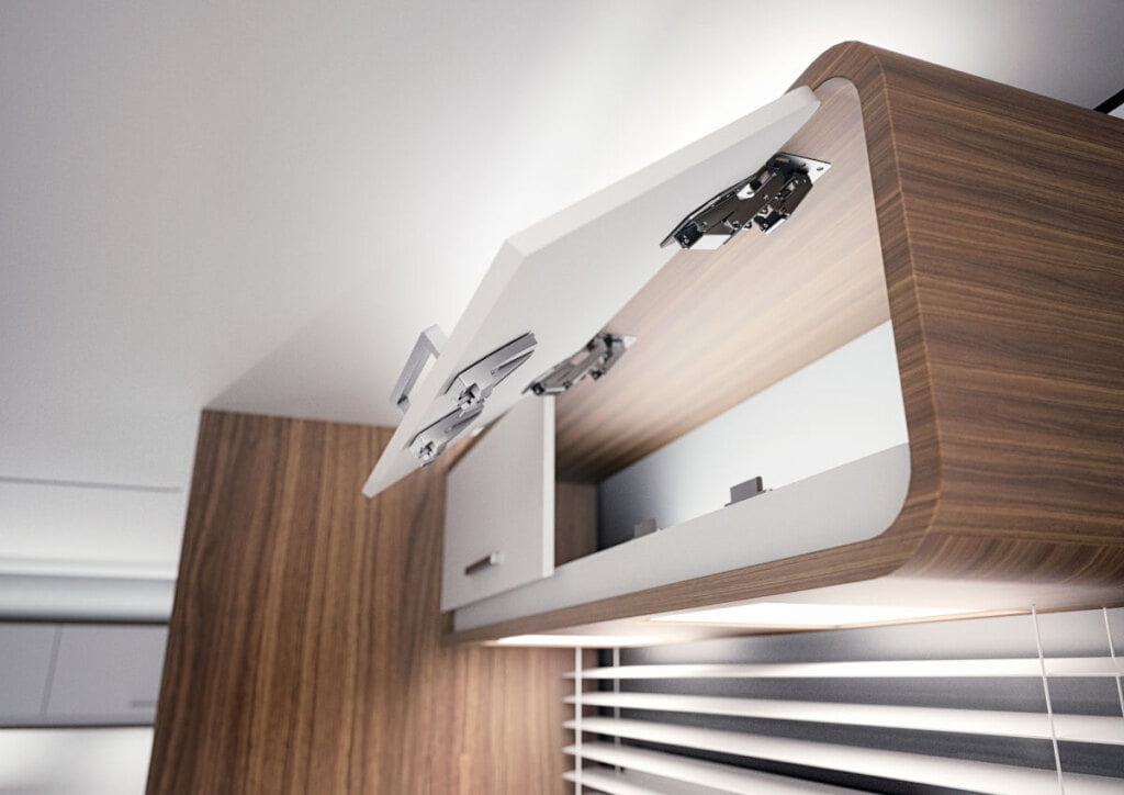 Hafele - kamper wnętrze, szafka