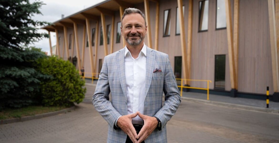 Marek Janke, wiceprezes Zarządu Paged Morąg.