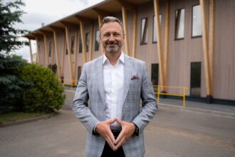 Marek Janke, wiceprezes Zarządu Paged Morąg.