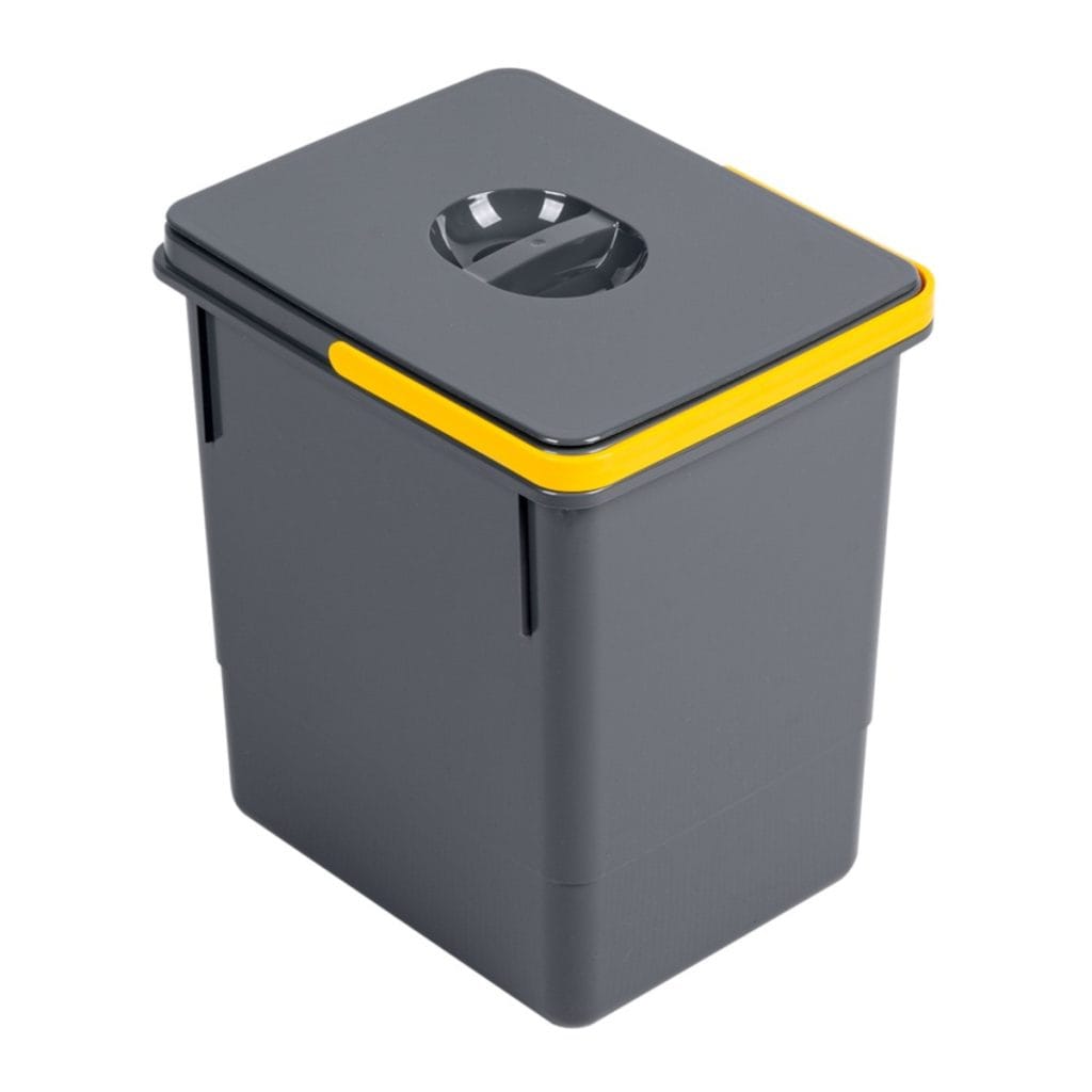 AMIX - segregator odpadów RUBIO - 1 pojemnik ceimny szary