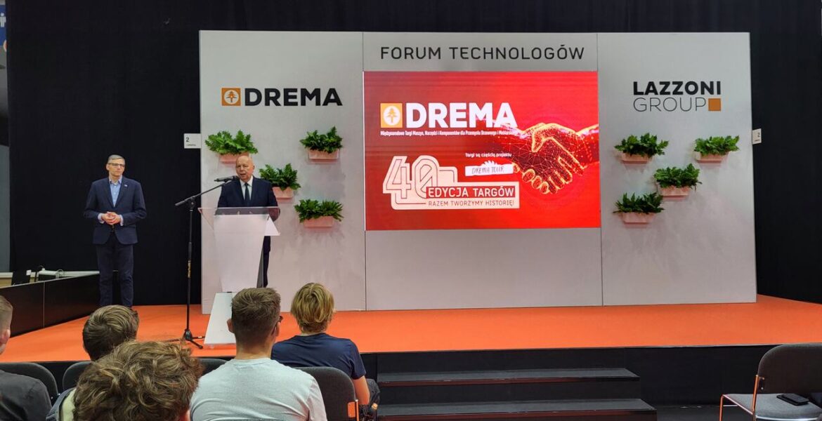 Otwarcie 40. targów DREMA inauguracja Forum Technologów.
