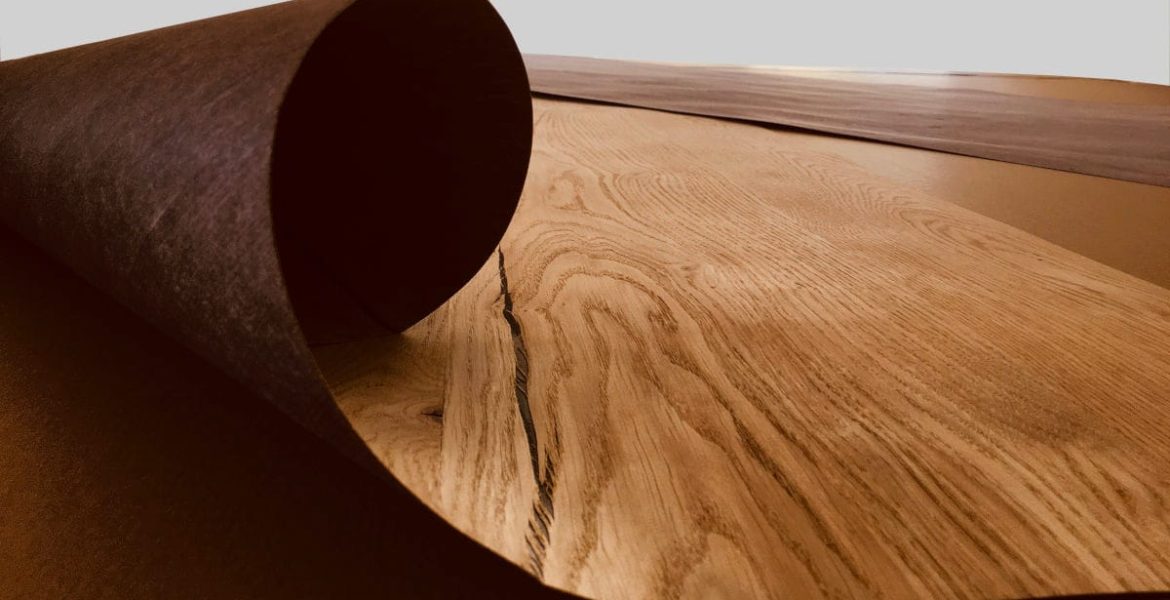 Innowacyjna płyta fornirowana 3D GABER z przestrzenną strukturą forniru.