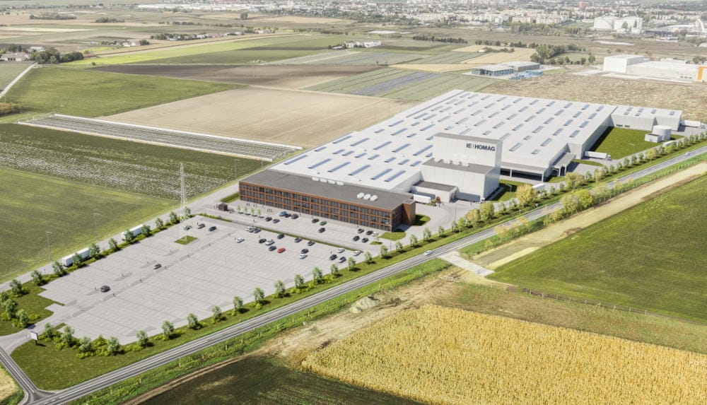 Wizualizacja nowej fabryki - inwestycji Grupy Homag w Środzie Wielkopolskiej