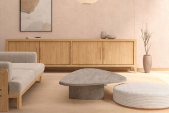 Schattdecor - dekor Dąb Sardes na wizzualizacji - obrazek wyróżniająccy