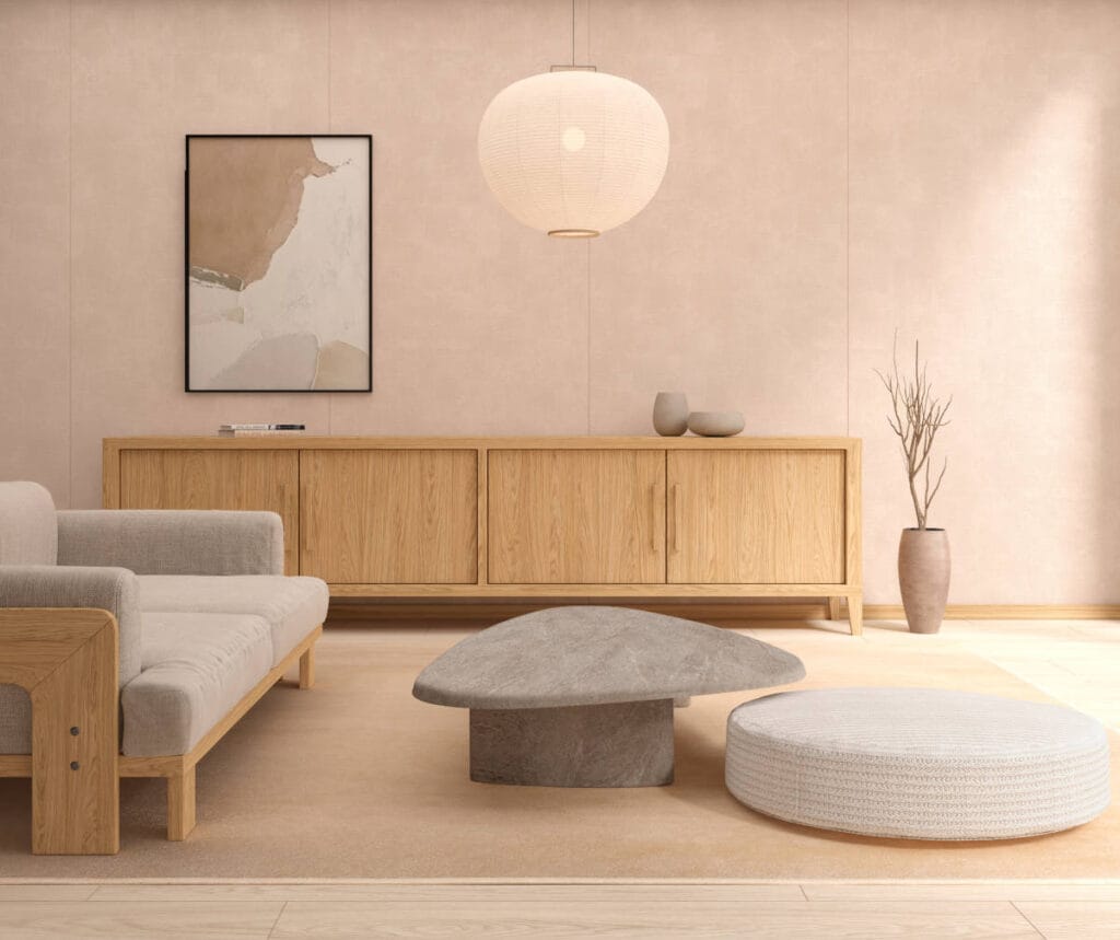 Schattdecor - dekor Dąb Sardes na wizzualizacji