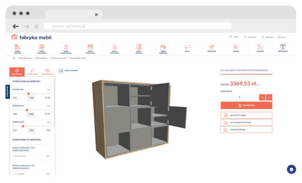 Topsolution - fabryka mebli - program Variantic
