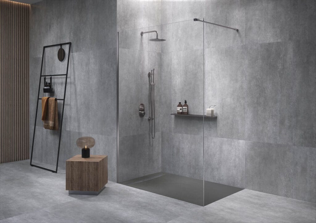 Kategoria dom – łazienka: Kontra – brodzik konglomeratowi, marka: Meissen Keramik, projektant/zespół: Mirosław Zapora, producent: CERSANIT.