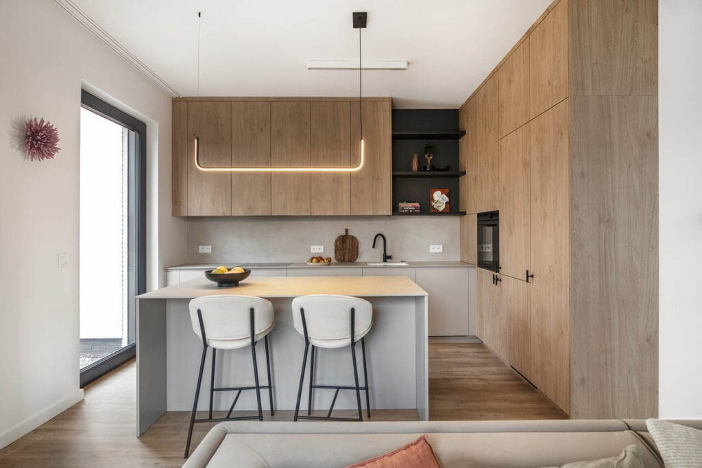 Kuchnia w stylu slow life. Projekt: Decoroom, stylizacja: Maria Szymańska. Fot. Kamila Markiewicz-Lubańska, Wnętrza w obiektywie.