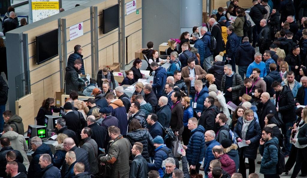Rejestracja zwiedzających na MEBLE POLSKA.