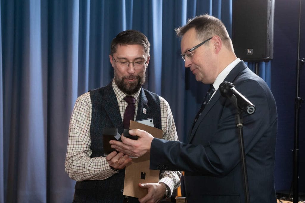 Diament Meblarstwa 2025 dla outdoor furniture WAVE / marka GARDEN RABBIT - Complet Chmielewscy spółka jawna odebrał Robert Chmielewski. Fot. Tomasz Markowski.