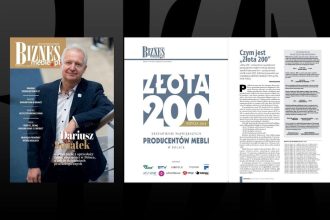 Grudniowe wydanie BIZNES.meble.pl i Złota 200.
