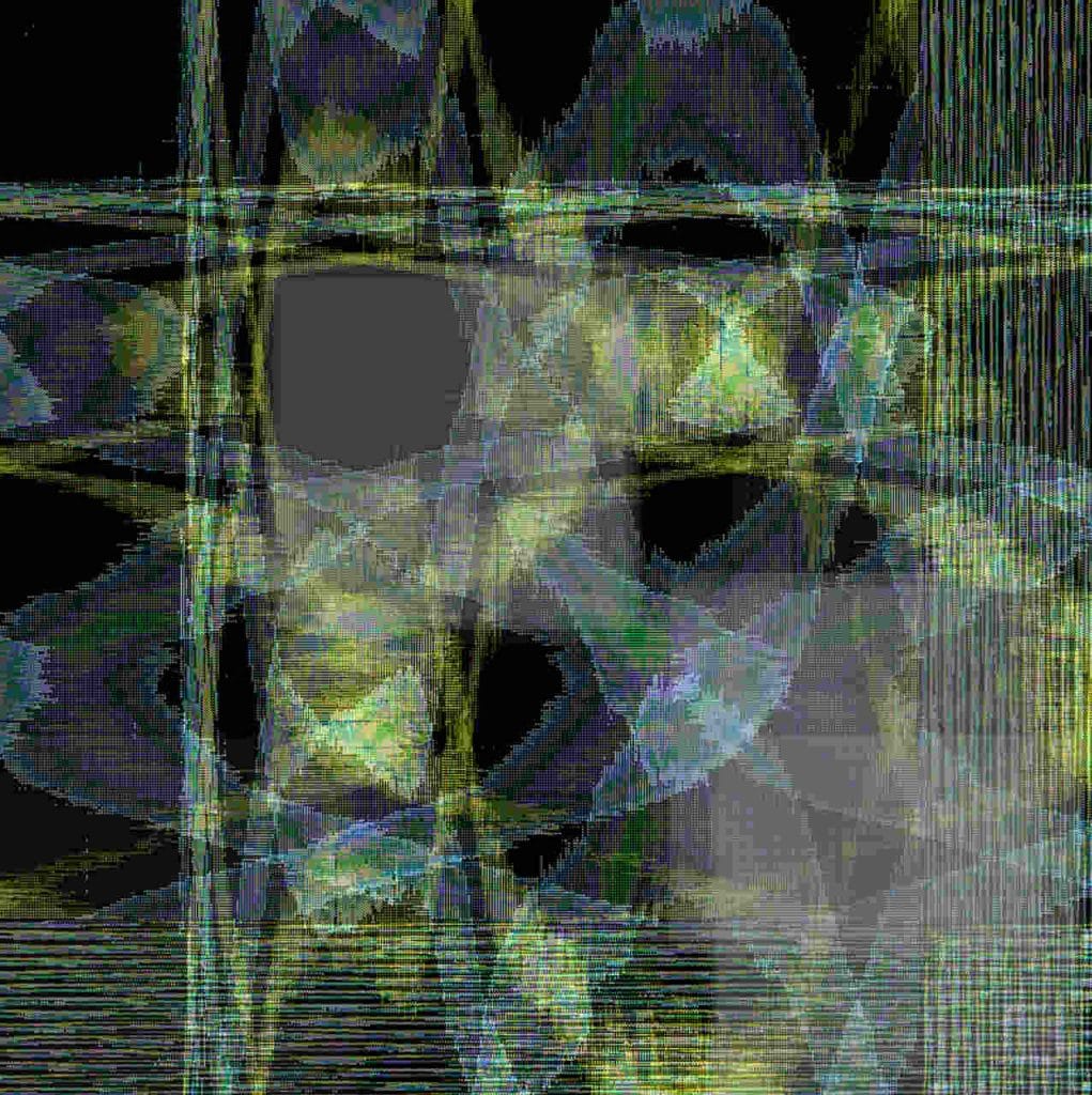 Woven Sound odnosi się do tkania obrazów z dźwiękiem na żywo. Fot. Tim Blackwell.