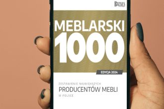 To pierwszy historii raport „Meblarski 1000”, który zawiera również zestawienie największych producentów mebli w Polsce według wzrostu przychodów.