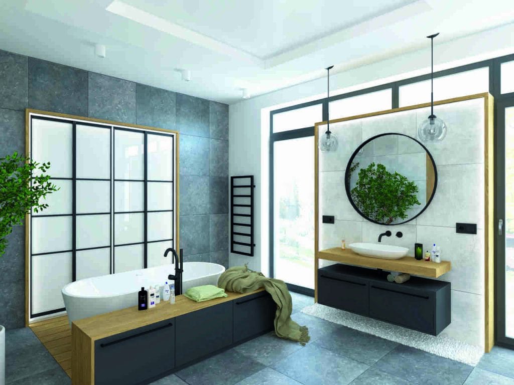 Szuflada PLATINIUM – 18 4D Slim to nowa generacja szuflad cienkościennych w ofercie Sevroll-System. Jej unikalną cechą są 3 typy boków – szklane z podświetleniem LED, szklane oraz klasyczne – stalowe, które pozwalają na wykorzystanie produktu w każdym stylowym pomieszczeniu. Możliwość podświetlenia boku szuflady nadaje projektom łazienek niecodzienny efekt oraz praktyczny wymiar podczas korzystania w nocy bez potrzeby zapalania oświetlenia górnego. Boki szuflady mogą być wykończone według indywidualnych potrzeb – za pomocą szerokiej gamy materiałów dostępnych na rynku, a dzięki możliwości wykorzystania płyty 18 mm – spód szuflady można zaprojektować w kolorze blatu. 