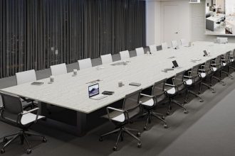 Patron bis - zrównoważone biuro sala konferencyjna.