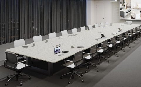 Patron bis - zrównoważone biuro sala konferencyjna.