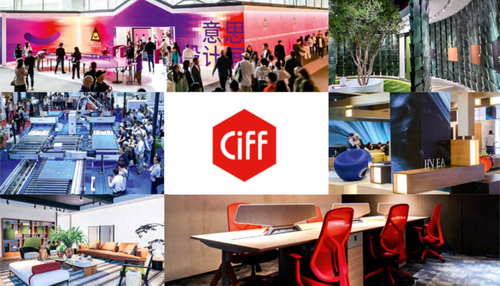 Kolaż zdjęć targi CIFF Guanghzou 2025