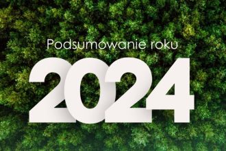 Lasy Państwowe w 2024 roku - grafika z podsumowaniem.